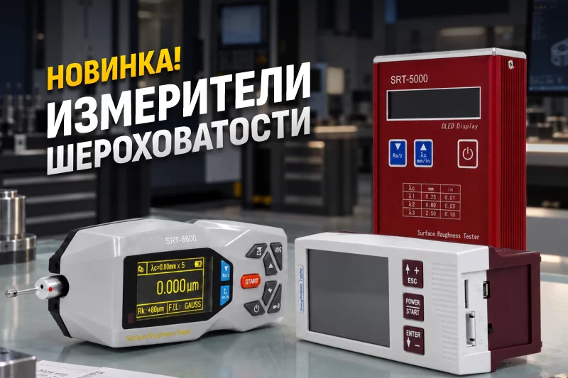 Новое оборудование – измерители шероховатости