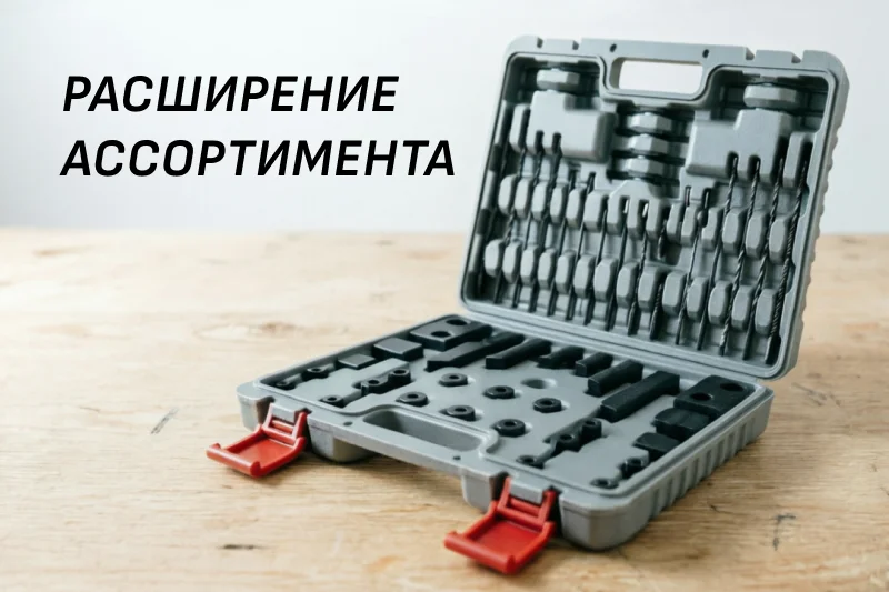 Расширение ассортимента: прижимные приспособления