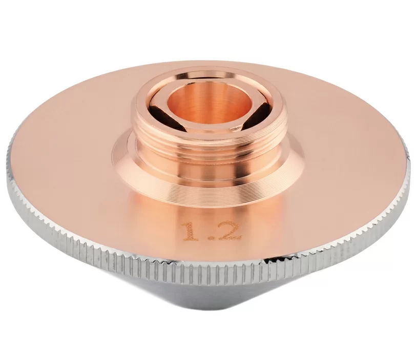 Сопло двойное хромированное 1.2 мм D28-H15-M11-DC12