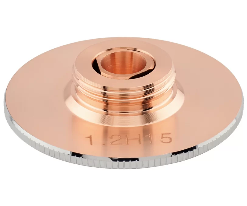 Сопло двойное хромированное 1.2 мм D32-H15-M14-DC12