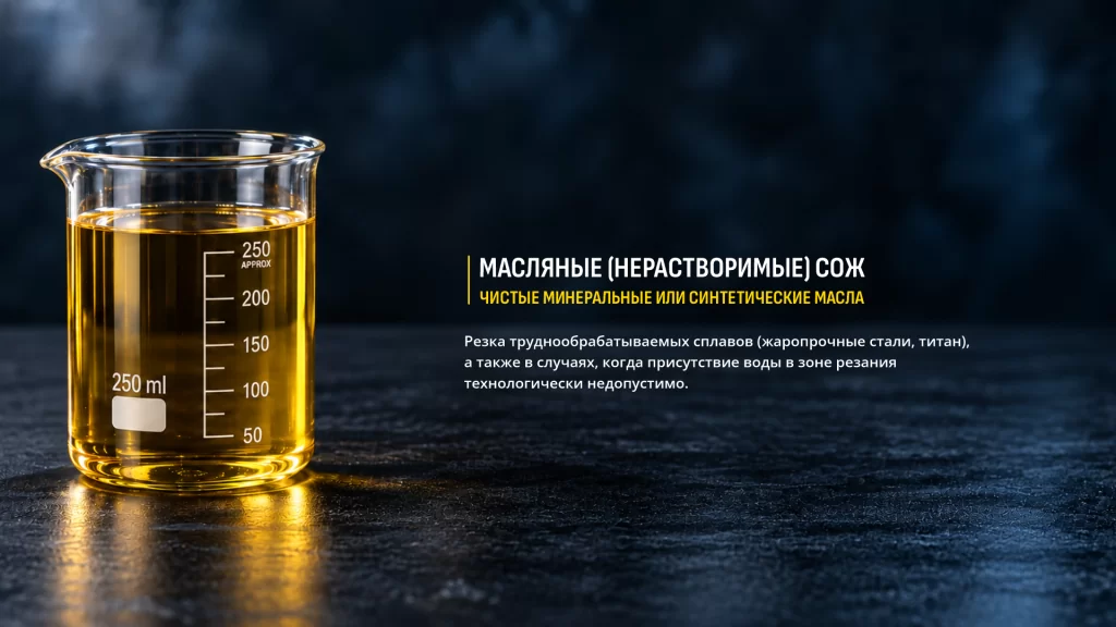 Масляные СОЖ