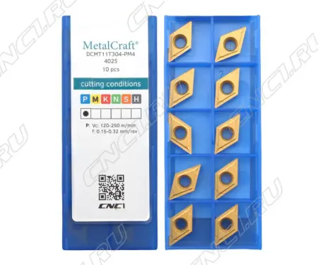 DCMT11T304-PM4-4025 Пластина токарная