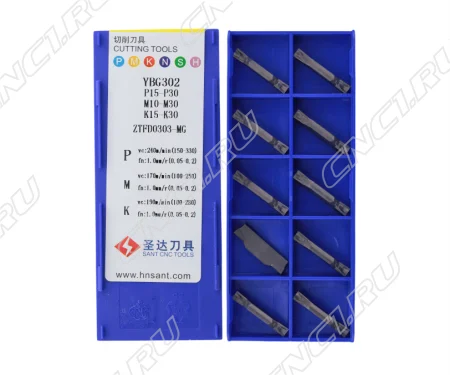 ZTFD0303-MG-YBG302 Пластина канавочная для нержавеющей стали
