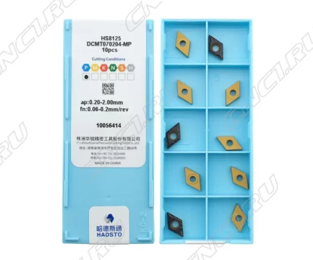 DCMT070204-MP HS8125 Пластина токарная