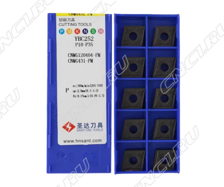 CNMG120404-PM-YBC252 Пластина токарная