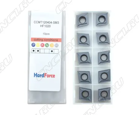 CCMT120404-SM3-1020 Пластина токарная