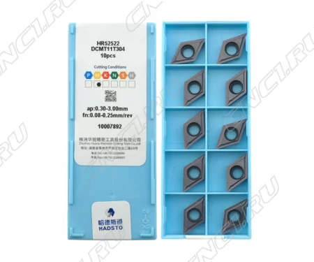 DCMT11T304-HR52522 Пластина токарная 