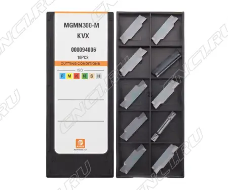 MGMN300-M-KVX Пластина отрезная, канавочная