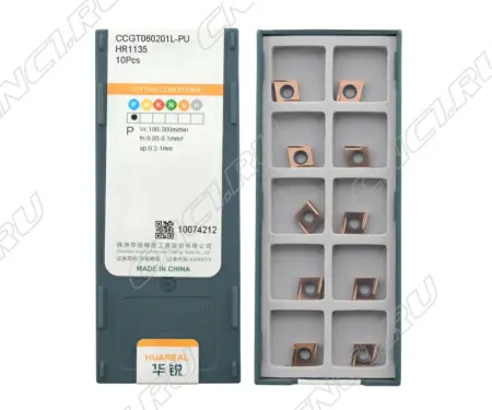 CCGT060201L-PU-HR1135 Пластина токарная