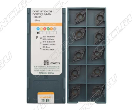 DCMT11T304-TM-HR8125 Пластина токарная