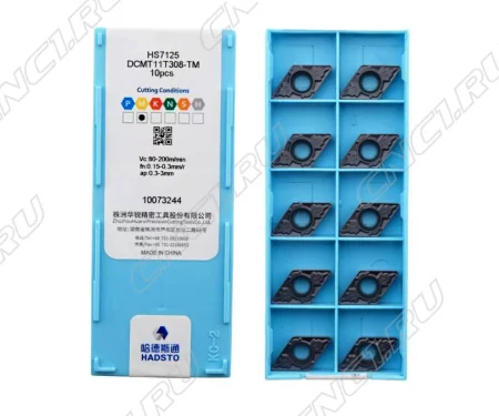 DCMT11T308-TM-HS7125 Пластина токарная