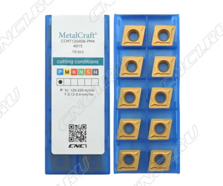 CCMT120408-PM4-4015 Пластина токарная 