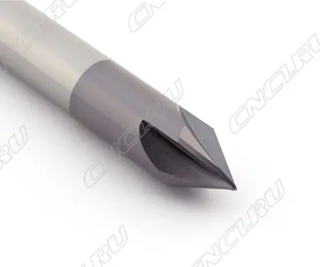 PMK40.z4.10.XX.72.SF60 TiAlN Фреза для снятия фасок твердосплавная по металлу