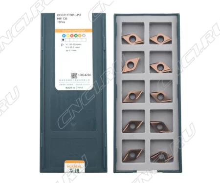 DCGT11T301L-PU-HR1135 Пластина токарная