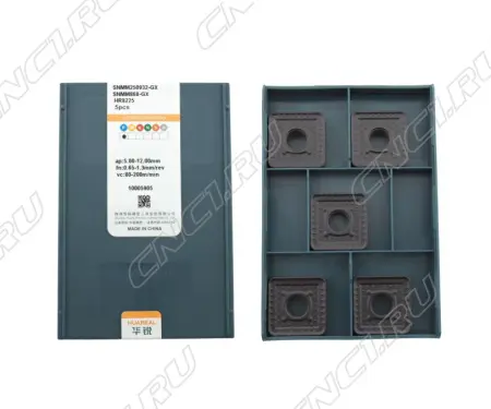 SNMM250932-GX-HR8225 Пластина токарная для стали, черновая обработка