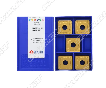 SNMM250924-DR-YBC351 Пластина токарная для стали, черновая обработка