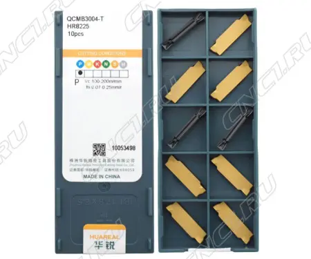 QCMB3004-T-HR8225 Пластина отрезная, канавочная