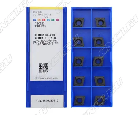 CCMT09T304-HF-YBC252 Пластина токарная