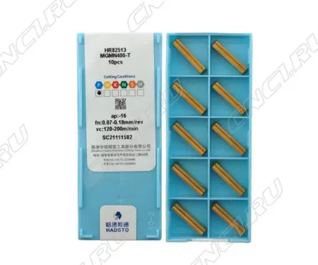 MGMN400-T HR82513 Пластина отрезная, канавочная для стали