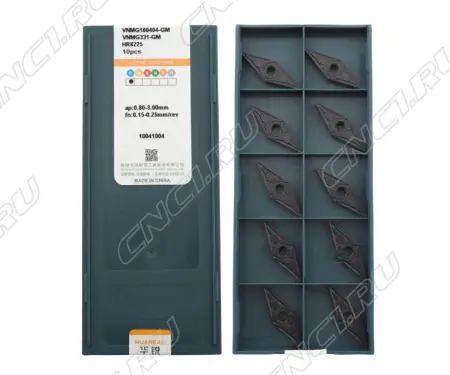 VNMG160404-GM-HR8225 Пластина токарная для стали, получистовая обработка