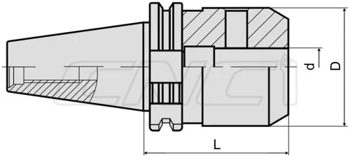 Фрезерные патроны SK-SLN (Weldon)