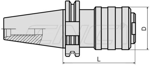 Фрезерные патроны SK-GT (для резьбовых цанг GT12/24/42)