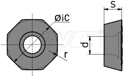 Фрезерные пластины ODMT